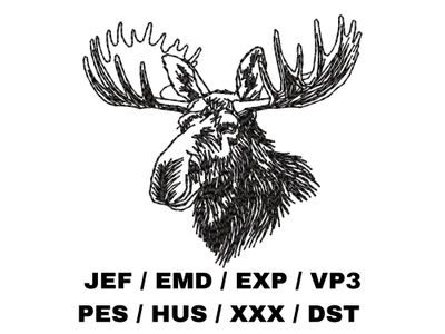 Moose Outline