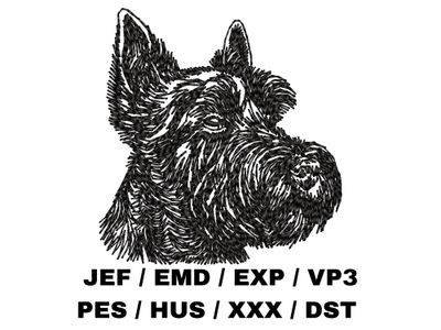 Scottish Terrier Outline
