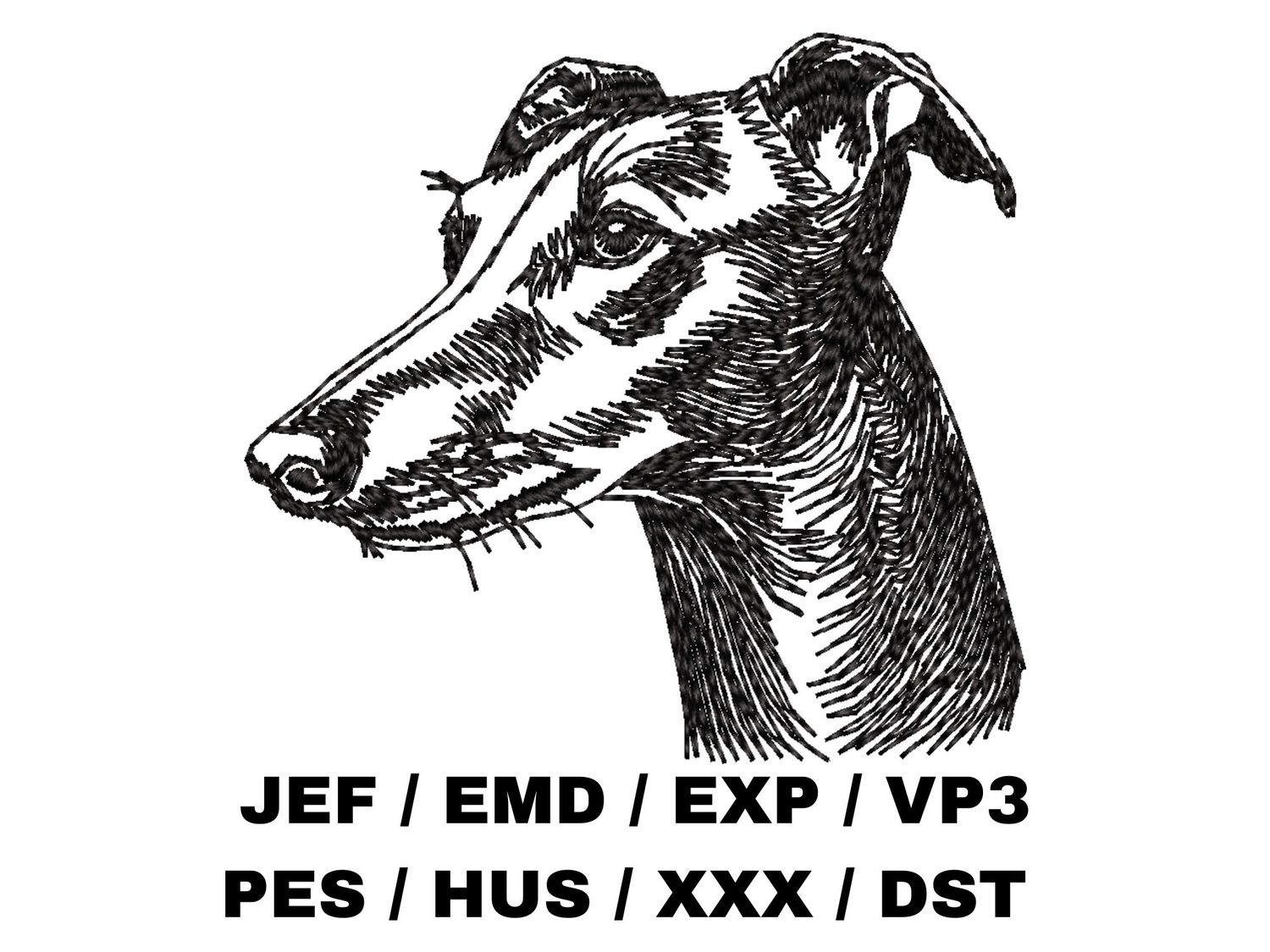 Italian Greyhound Outline
