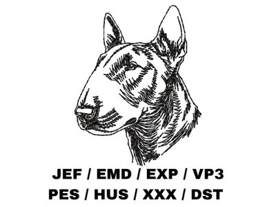 Bull Terrier Outline