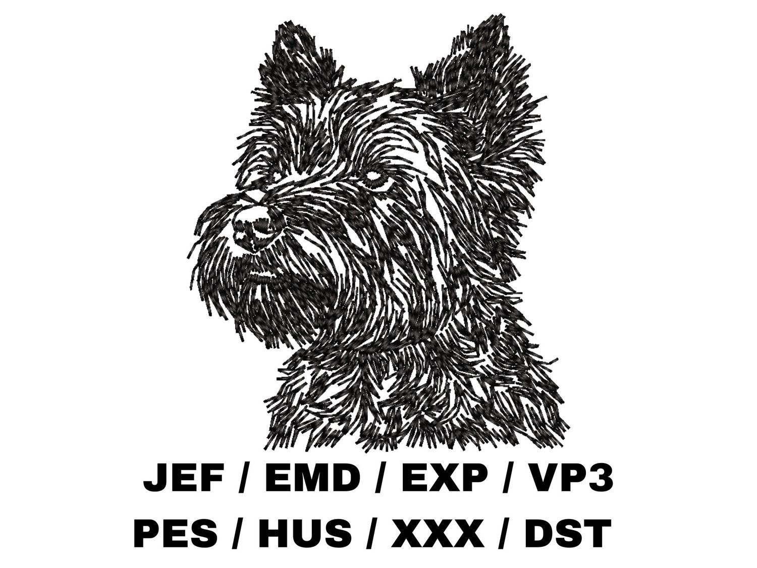 Cairn Terrier Outline