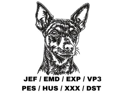 Miniature Pinscher Outline