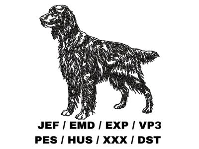 Irish Setter Outline - Full Body