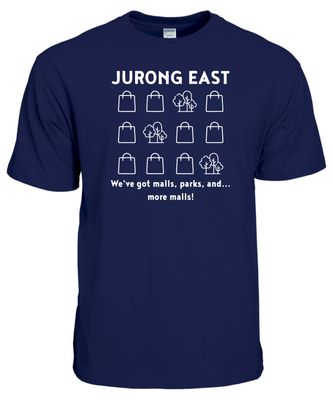 Jurong East: We&#39;ve got malls, parks, and... more malls! – Premium Cotton T-Shirt