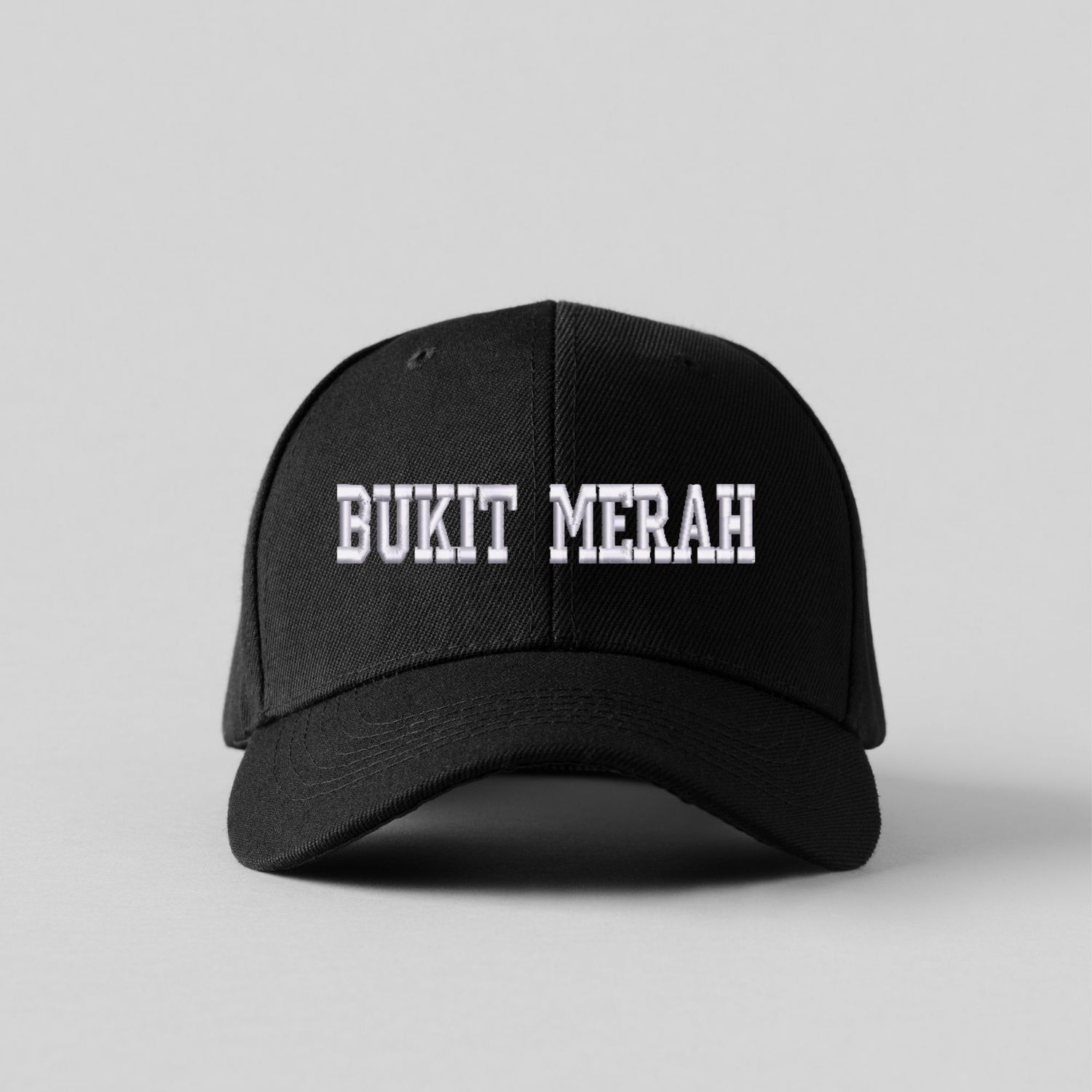 Bukit Merah Embroidered Baseball Cap – Local Pride Collection
