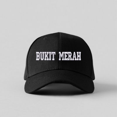 Bukit Merah Embroidered Baseball Cap – Local Pride Collection