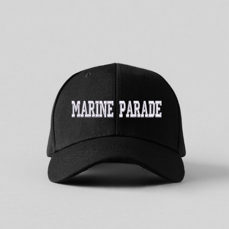 Marine Parade Embroidered Baseball Cap – Local Pride Collection