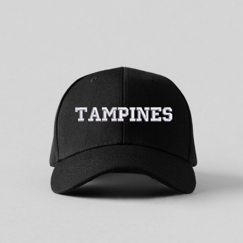 Tampines Embroidered Baseball Cap – Local Pride Collection