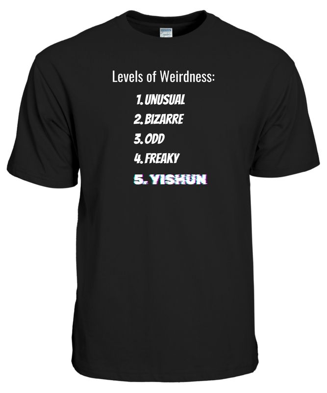 Levels of Weirdness: Yishun – Premium Cotton T-Shirt