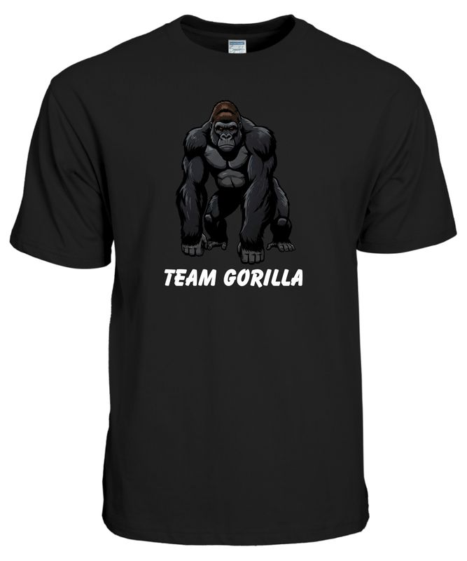 Team Gorilla T-Shirt – Viral Gorilla Meme Design