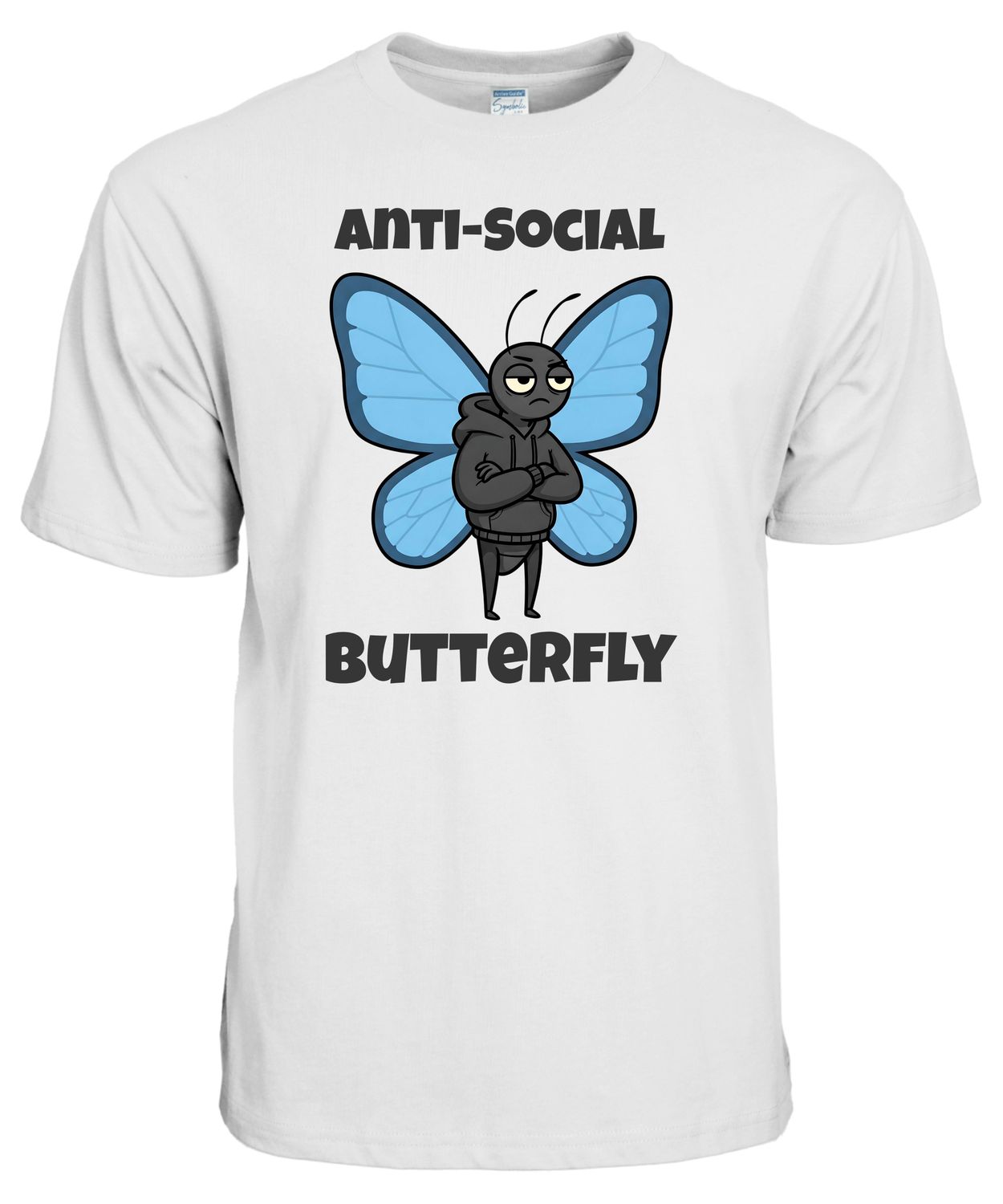 Anti-Social Butterfly – Funny Introvert T-Shirt