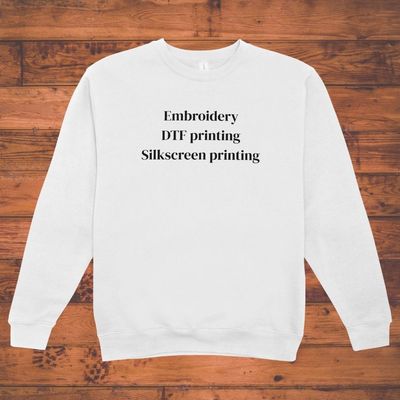 DTF vs Silkscreen Printing vs Embroidery: Which Is Right for Your Custom Shirts?
