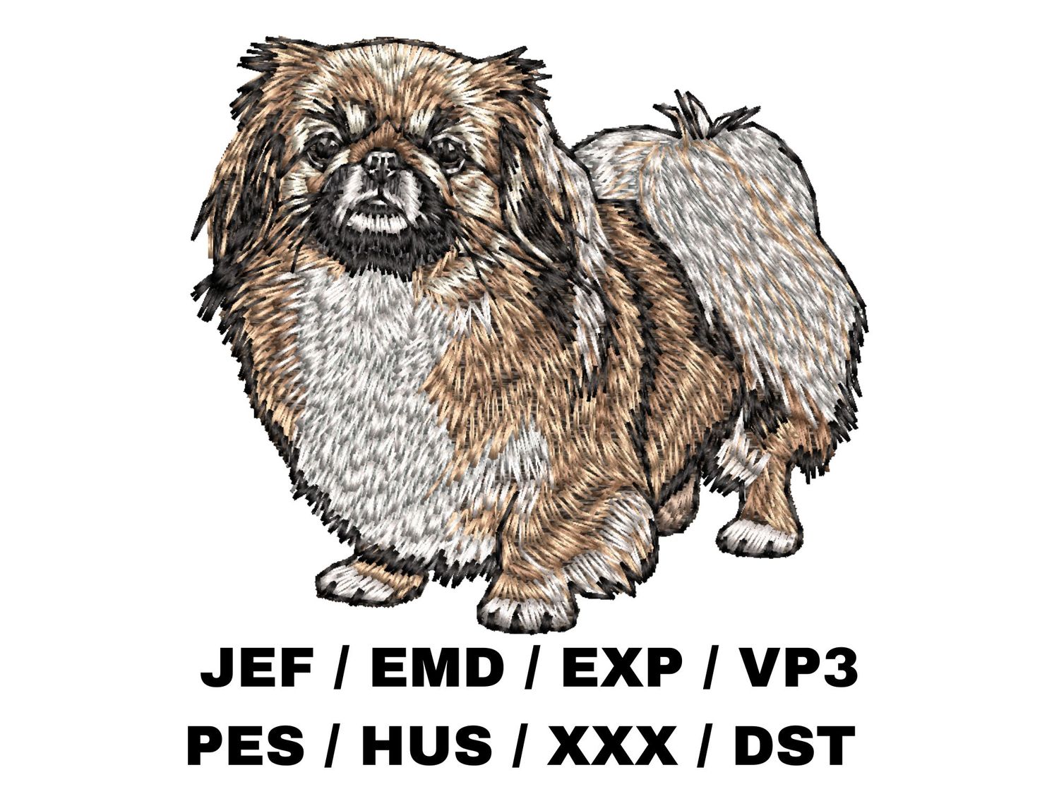 Pekingese 3 - Full Body