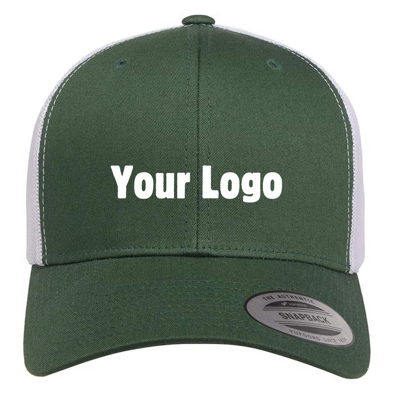 Personalized Trucker Hat - Green/White