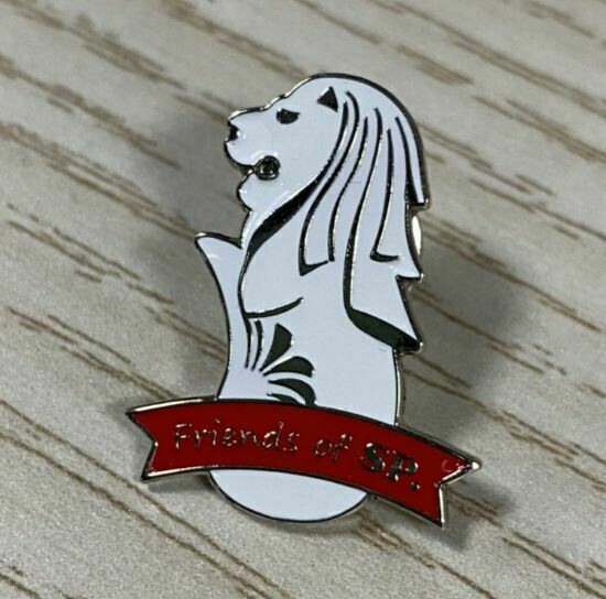Custom corporate lapel pins: Hard Enamel, Soft Enamel, Die-Cut &amp; 3D Molded styles by K&amp;K Embroidery Singapore.