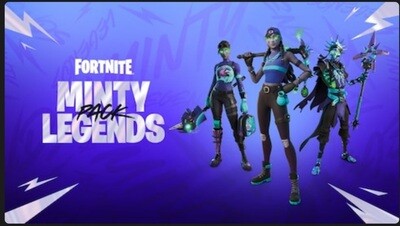 FORTNITE- minty legends pack