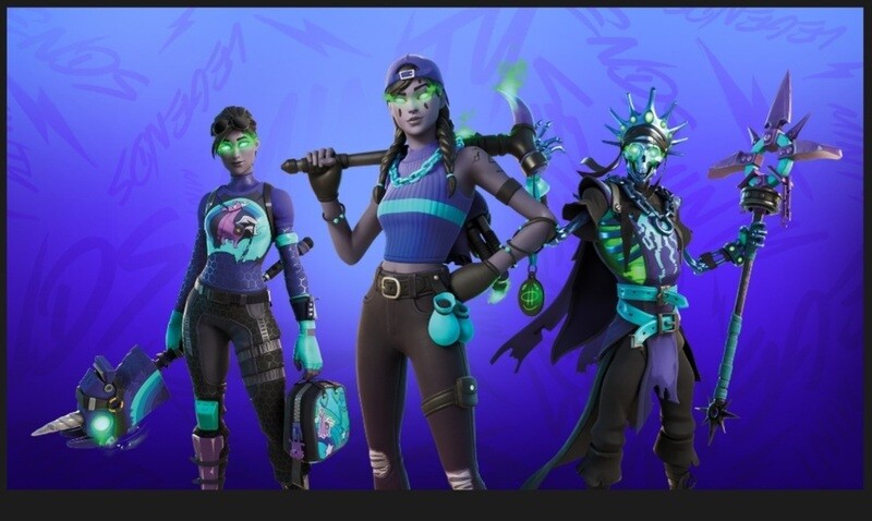FORTNITE- minty legends pack
