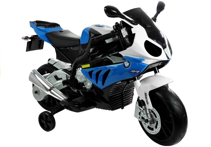 BMW S1000RR Elektromotorrad für Kinder Ledersitz EVA-Reifen Motorrad