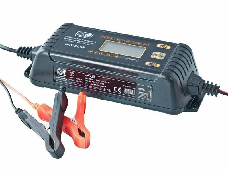 Intelligentes Ladegerät 12V / 24V MW-SC4B Intelligentes Ladegerät 12V / 24V MW-SC4B