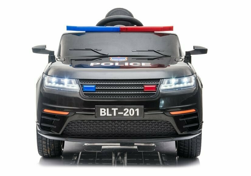 Elektrisches Kinderauto Elektroauto Polizeiauto US-Police BLT-201 Fernbedienung 