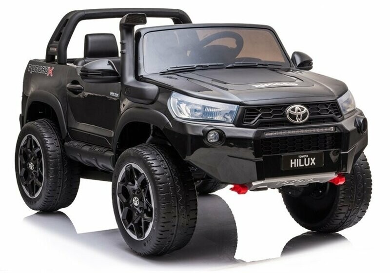 Elektroauto für Kinder Toyota Hilux Schwarz lackiert Elektroauto für Kinder Toyota Hilux Schwarz lackiert