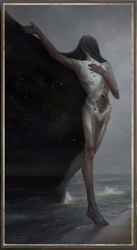 [PRE-ORDER] Death, The Nameless Arcane - Tarot Card, 20x30 cm