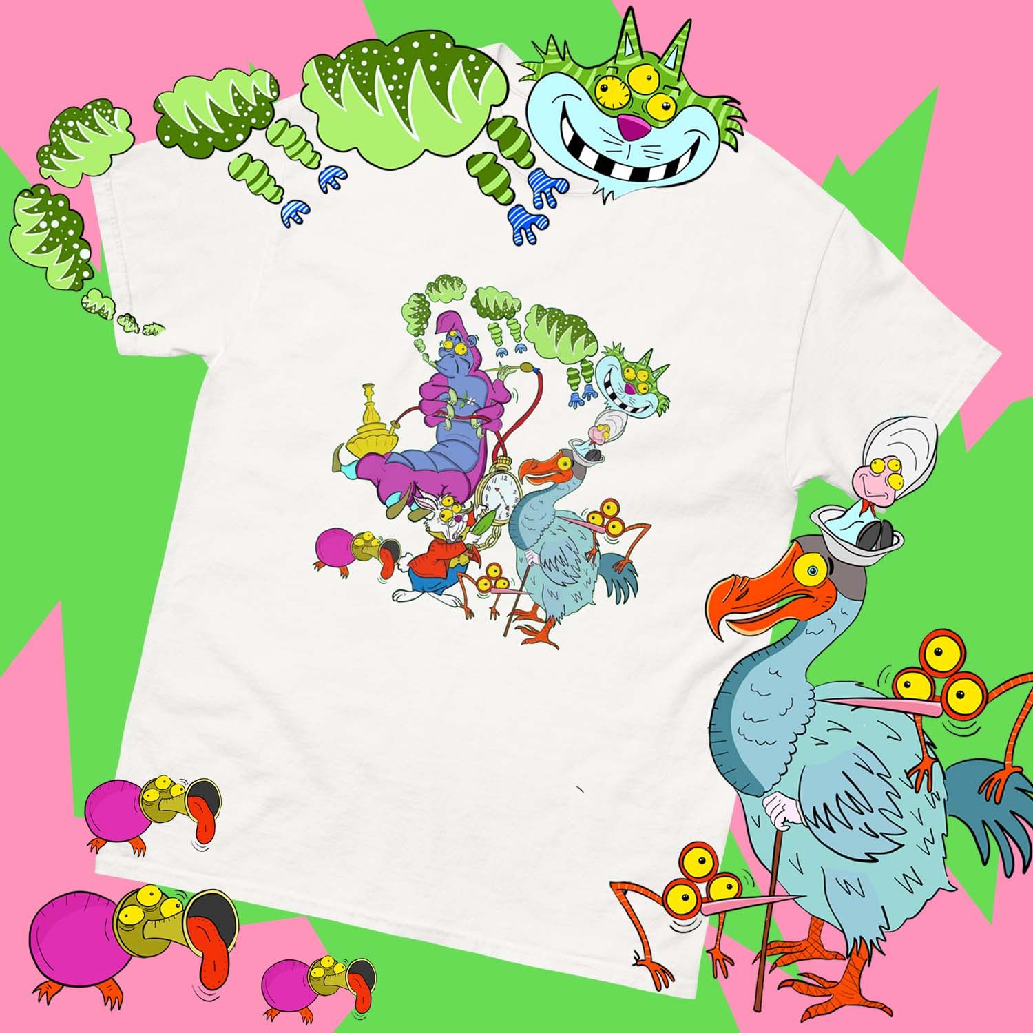 ALICE NEL PAESE DI BUND TSHIRT
