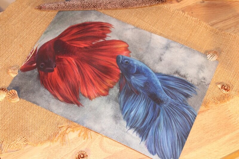 Kunstdruck Kunstdruck "Wasserspiele"