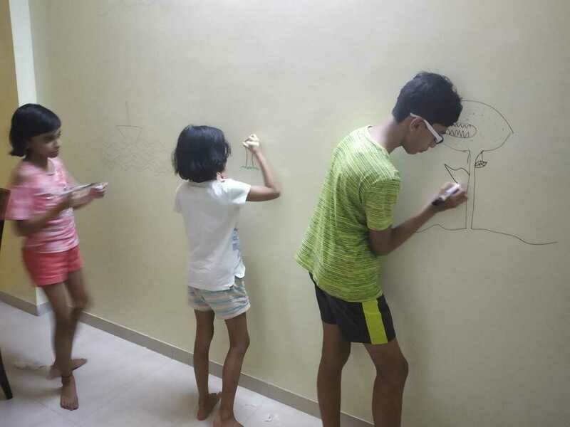WriteOnWalls - Whiteboard/Writable Paint -DIY Kit - 24 SQFT