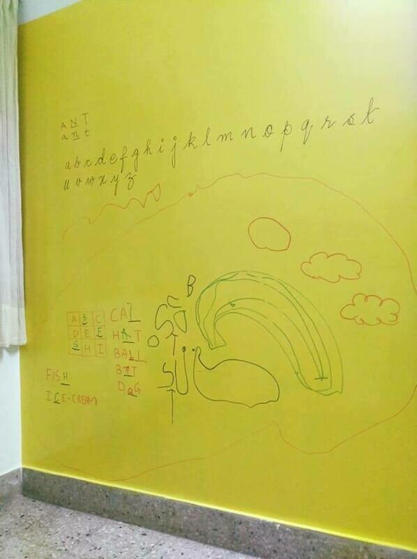 WriteOnWalls - Whiteboard/Writable Paint -DIY Kit - 40 SQFT