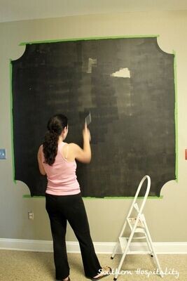 Chalkboard paint - DIY kit