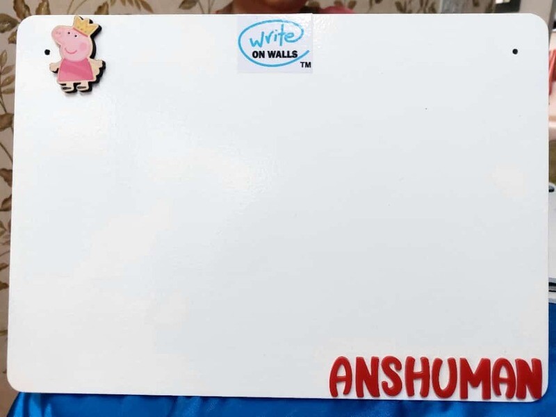 Customized Writable slates - Name &amp; Toy