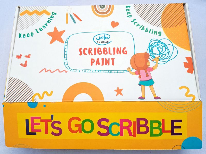 Scribbling Paint - 40 Sqft