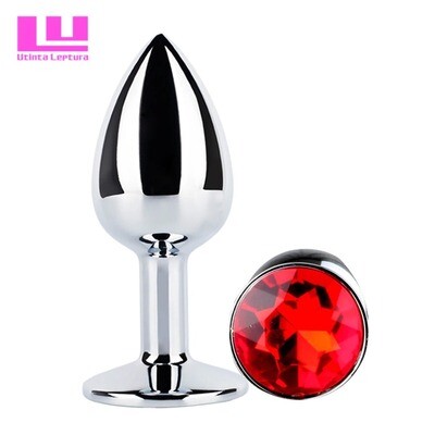 Utinta Leptura Metal Anal Toys Butt Plug Stainless Steel Anal Plug, Sex Toys for Women Adult Sex Products Men 3 Size