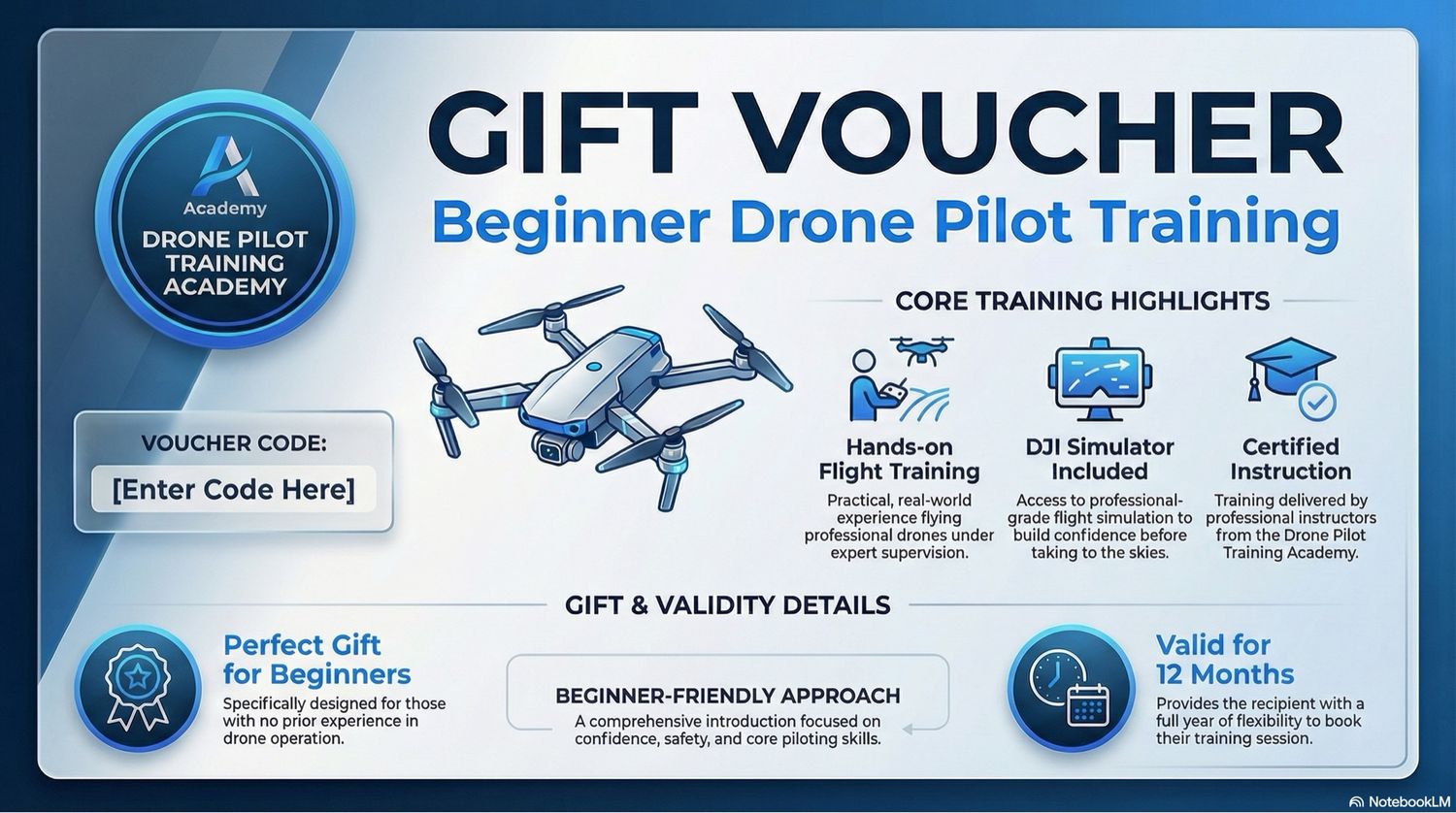 Gift Voucher for Beginner Drone Pilot Training