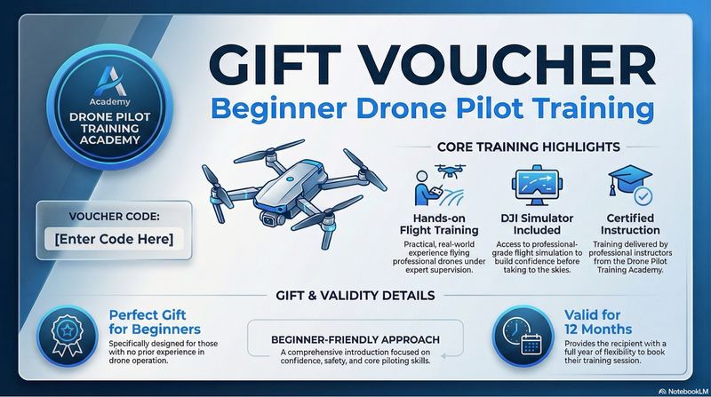 Gift Voucher for Beginner Drone Pilot Training
