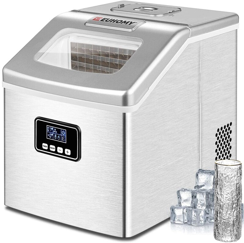 Glamour Unlimited store clearance, only $39.99🔥 for a portable ice maker for kitchen/office/KTV bar🔥 with 2.2 liter large capacity !