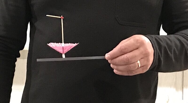 Clear Straw Suspension