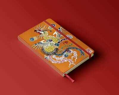 Notebook on designing and reconstructing Phoenix (Phượng Hoàng ) image in the Nguyen Dynasty of Vietnam in modern style | By Spattern