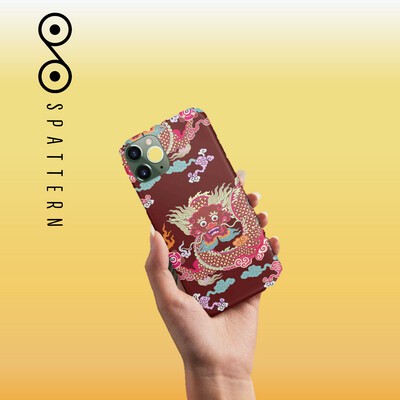 Iphonecase with dragon pattern Model 2