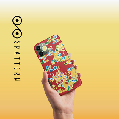 Iphonecase with dragon pattern Model 1