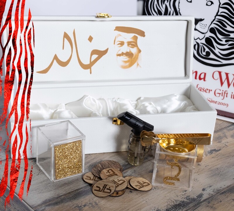 العلبة الجلد الفاخره للنخبه
