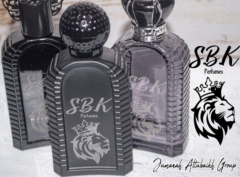 الحفر على غراش العطور الفاخره الاسودB