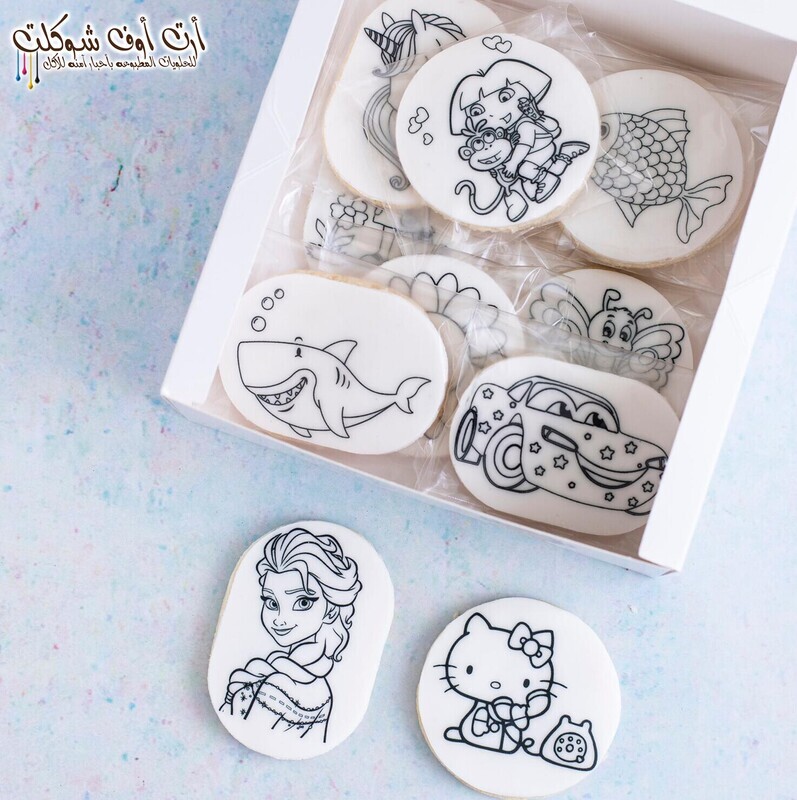 بسكوت التلوين