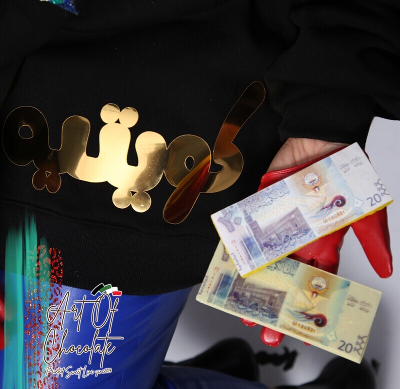 العلب الزجاجية الفاخره للعملة الكويتية