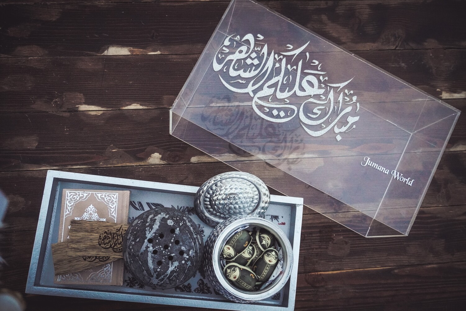 نقصة الشوكلت والمبخر الفاخره الفضية