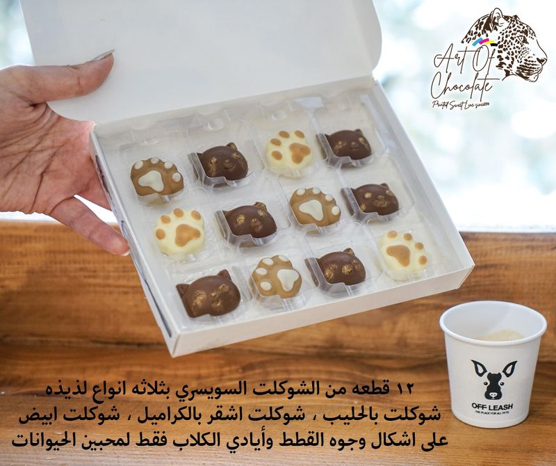 شوكلت راس وأيادي القطط