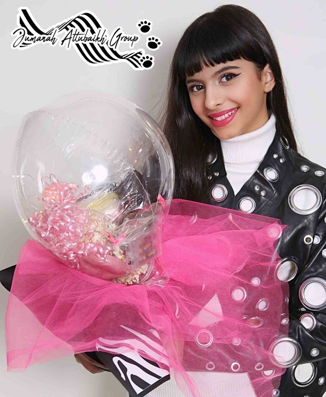 بالون حلويات عيدميلاد البنوتات