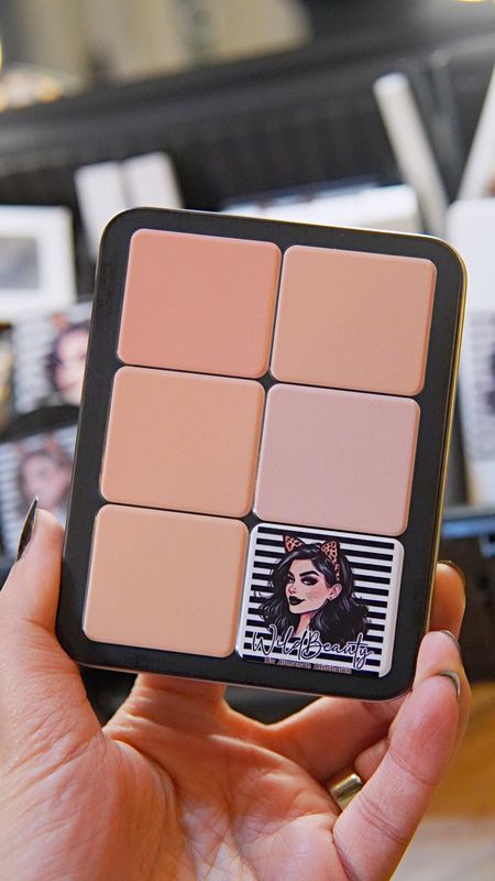 vegan foundation pallet لوحة كريم الاساس