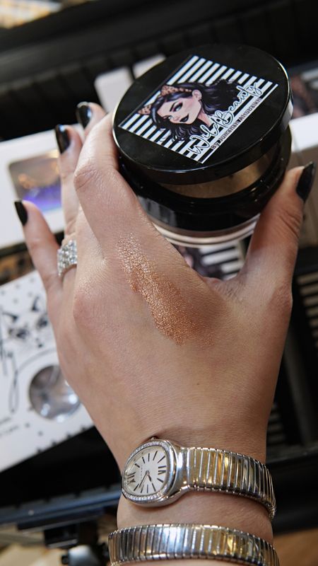 glitter blush